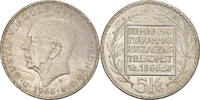 Sweden 5 Kronor Coin, Gustaf VI, Silver, KM:839 -