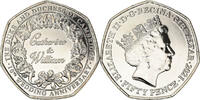 Gibraltar 50 Pence Coin, Catherine & William, 10ème anniversaire -