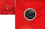 Australia 50 Cents Coin, Année du boeuf, SET.BU -