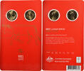Set 2021 Australien Münze, Année du boeuf, BU, STGL, Aluminum-Bronze STGL