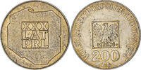 Poland 200 Zlotych Coin, Warsaw, Silver, KM:72 -