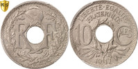 France 10 Centimes Coin, Lindauer, Paris, PCGS, MS64 -