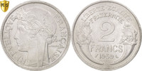France 2 Francs Coin, Morlon, Paris, PCGS, MS63, Aluminum -