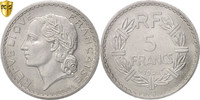 France 5 Francs Coin, Lavrillier, Beaumont le Roger, PCGS, MS63 -