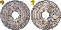 France 10 Centimes Lindauer, Paris, Copper-nickel, PCGS -