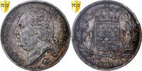 France 1 Franc Louis XVIII, Paris, Silver, PCGS, Gadoury:449 -