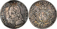 France 12 Sols, 1/10 ECU Coin, Louis XV, 1/10 Écu aux branches d'olivier -