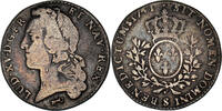 France 24 Sols, 1/5 ECU Coin, Louis XV, 1/5 Écu au bandeau, Reims -