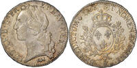 France Ecu Coin, Louis XV, Écu au bandeau, Bordeaux, Silver -
