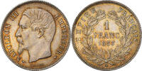 France Franc Coin, Napoleon III, Napoléon III, Paris -