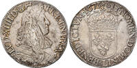 France Ecu Coin, Louis XIV, Écu à la cravate, Bayonne -