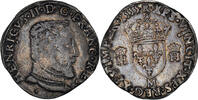 France Teston Coin, Henri II, Toulouse, Silver -