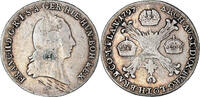 AUSTRIAN NETHERLANDS 1/4 Kronenthaler Coin, Franz II, Kremnitz -