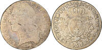 France 1/10 Écu au bandeau Coin, Louis XV, Reims, Silver -