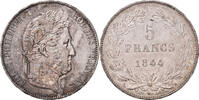 France 5 Francs Coin, Louis-Philippe, Paris, Silver -