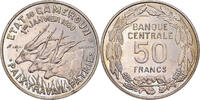 Cameroon 50 Francs Coin, Paris, ESSAI, Copper-nickel, KM:E10 -