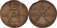Sweden 1/12 Skilling Coin, Gustaf IV Adolf, Copper, KM:563 -