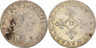 France 4 Sols des Traitants Coin, Louis XIV, Vimy, Silver -