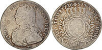 France 1/2 ECU, 44 Sols Coin, Louis XV, 1/2 Écu aux branches d'olivier -
