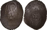 Aspron trachy 1185-1195 Constantinople  Münze, Isaac II Angelus, Constantinople, S+, Billon S+