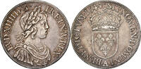 France Écu à la mèche courte Louis XIV, Paris, Silver -