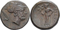 Æ Unit Lucania, Metapontum, Bronze, HGC:1-1099 -