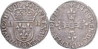France 1/4 Ecu, frappé au marteau Louis XIV, Poitiers, Silver -