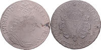 France Ecu aux 3 couronnes Louis XIV, Reims, Silver -