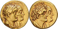 1/2 mnaieion Egypt, Ptolemy II Philadelphos, Alexandria, Gold -