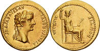 Aureus 14-37 Lugdunca. Roman Empire, Tiberius, Lugdunum, Gold, Cohen:15 AU(55-58)