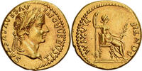 Aureus 14-37 Lugdunca. Roman Empire, Tiberius, Lugdunum, Gold, Cohen:15 MS(60-62)