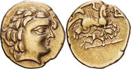 1/4 Stater Gaul, Aulerci Cenomani, Gold -