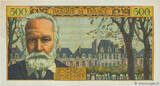 FRANCE 500 Francs VICTOR HUGO 1954 XF+