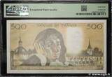FRANCE 500 Francs PASCAL 1987 UNC