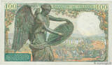 FRANCE 100 Francs DESCARTES 20 1944 UNC-