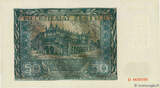 POLAND 50 Zlotych 1941 AU-