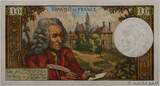 FRANCE 10 Francs VOLTAIRE 1965 XF+