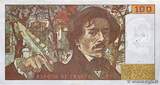 FRANCE 100 Francs DELACROIX modifié 1979 VF+