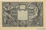 ITALY 10 Lire 1944 AU