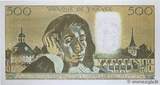 FRANCE 500 Francs PASCAL 1992 AU+