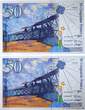 FRANCE 50 Francs SAINT-EXUPÉRY Lot 1993 UNC-