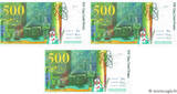 FRANCE 500 Francs PIERRE ET MARIE CURIE Consécutifs 2000 UNC