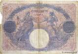FRANCE 50 Francs BLEU ET ROSE 1917 G