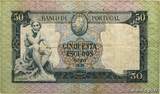PORTUGAL 50 Escudos 1960 F