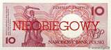 POLAND 10 Zlotych 1990 UNC