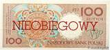POLAND 100 Zlotych 1990 UNC