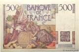 FRANCE 500 Francs CHATEAUBRIAND 1945 AU
