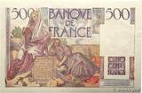 FRANCE 500 Francs CHATEAUBRIAND 1945 AU