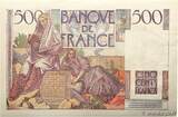 FRANCE 500 Francs CHATEAUBRIAND 1945 AU