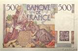 FRANCE 500 Francs CHATEAUBRIAND 1945 AU-